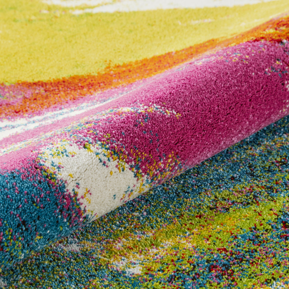 Concept Looms Art Collection ART102 Multi Colour Large Rectangle Rug